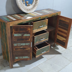 Nirvana Reclaimed Timber Boat Wood Sideboard C36
