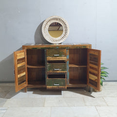 Nirvana Reclaimed Timber Boat Wood Sideboard C36