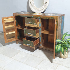 Nirvana Reclaimed Timber Boat Wood Sideboard C36