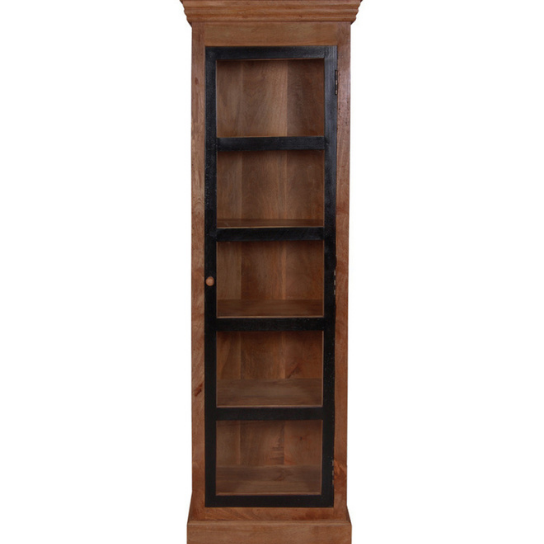 The Attic Sadusbury Solid Wood Kitchen Cabinet Honey