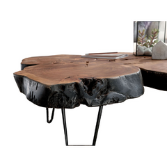 The Attic Live Edge Coffee Table Walnut