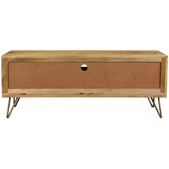 The Attic Solid Wood TV Unit Natural