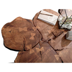 The Attic Live Edge Coffee Table Walnut