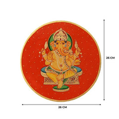 Traditional Rajasthani Hand Painted Wall Decor Plates 26
