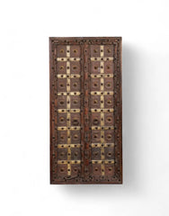 Indian Hand Carved Rustic Teak Wood Coffee Table C67
