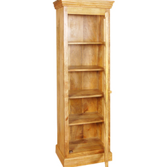 The Attic Sadusbury Cane Solid Wood Kitchen Cabinet Natural