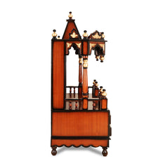 Sheesham Wood Handmade Mandir Home Temple In Brown