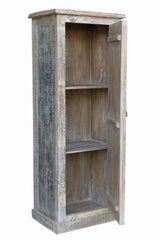 Rainbow Reclaimed Antique Vintage Display Cabinet 155X42X62 CM