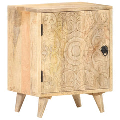 Indian Hand Carved  Solid Wood Bedside Table 26