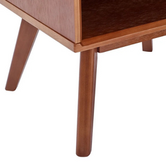 Hand Carved Solid Wood Bedsides Table 75