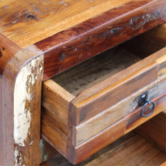 Nirvana  Reclaimed  Solid Wood Bedside Table    27