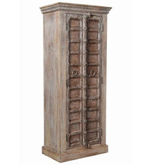 Antique Vintage Doors Cabinet Solid Wood India Brocante