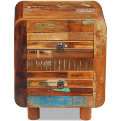 Nirvana  Reclaimed  Solid Wood Bedside Table    27