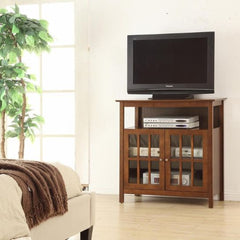 The Attic Tali Solid Wood TV Cabinet Honey