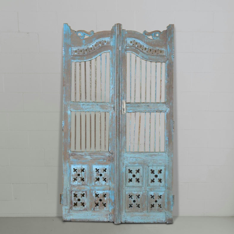 Indian Vintage Antique Handcrafted Solid Wood Door 58