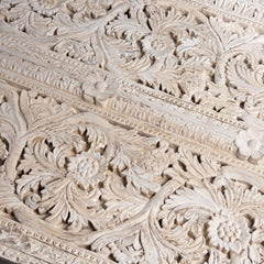 Indian Hand Carved Solid Wood Coffee Table C59