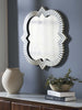 Bone Inlay Quatrefoil Wall Mirror 05