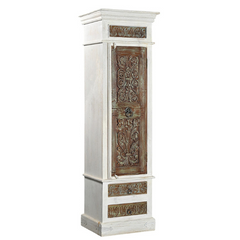 Hand Carved Solid Wooden Cabinet Cupboard Wardrobe D132