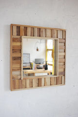 Hand Carved Solid Wooden Mirror Frame 70