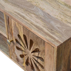 The Gileteen Handmade Solid Mango Wood Media TV Units B20