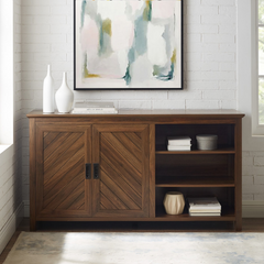 The Attic Loopa Solid Wood Sideboard Walnut