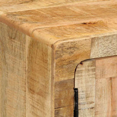 Mango Classic Handmade Solid Mango Wood Bedside Table 28