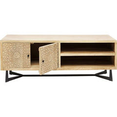 Lava Exotic Mango Wood Industrial Entertainment unit TV Stand