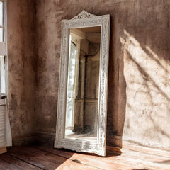 Hand Carved Solid Wooden Full Length Mirror Frame 43