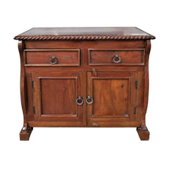 Indian Hand Carved Solid Wood Cabinet D127