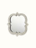 Bone Inlay Quatrefoil Wall Mirror 05