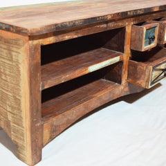 RUSTICA Reclaimed Timber TV unit - Large