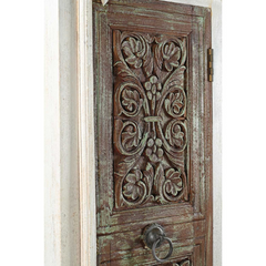 Hand Carved Solid Wooden Cabinet Cupboard Wardrobe D132