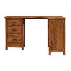 The Attic Illinoi Solid Wood Study Table Honey