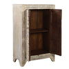 Indian Vintage Hand Carved Solid Wood Cabinet D124