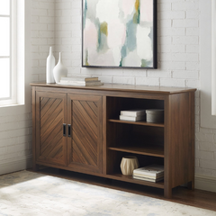 The Attic Loopa Solid Wood Sideboard Walnut