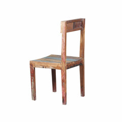 Liberty Finished Reclaimed Wood Dining Chair Multi Colors