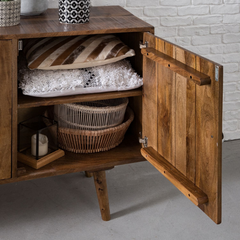 The Attic Mans Solid Wood Sideboard Honey