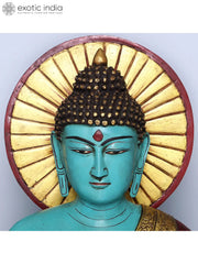 Indian Gautam Buddha Tibetan Buddhist Buddha In Brass Statue