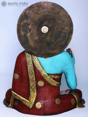 Indian Gautam Buddha Tibetan Buddhist Buddha In Brass Statue