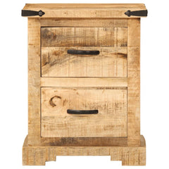 Mango Classic Handmade Solid Mango Wood Bedside Table 29