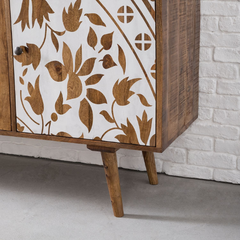 The Attic Mans Solid Wood Sideboard Honey