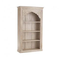 Mughal Hand Carved Wooden Bookcase