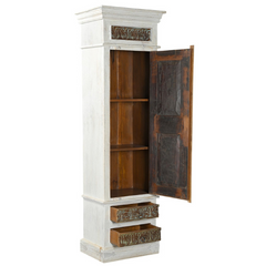 Hand Carved Solid Wooden Cabinet Cupboard Wardrobe D132