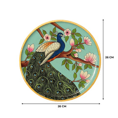Traditional Rajasthani Hand Painted Wall Decor Plates 28