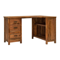 The Attic Illinoi Solid Wood Study Table Honey