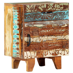 Nirvana  Reclaimed  Solid Wood Bedside Table    30