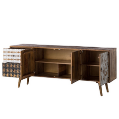 The Attic Mans Solid Wood Sideboard Honey