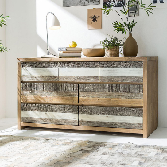 The Attic Mexico Solid Wood Sideboard Natural