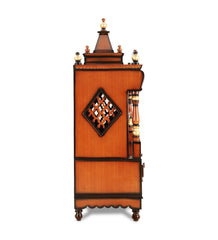 Sheesham Wood Handmade Mandir Home Temple In Brown