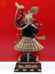 Indian Lord Shri Krishna as Shrinath Ji Brass Statue